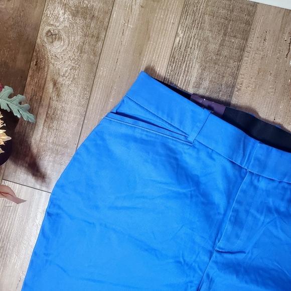 NWT Ava & Viv Blue High Rise Ankle Pant Size 17 - Picture 13 of 16